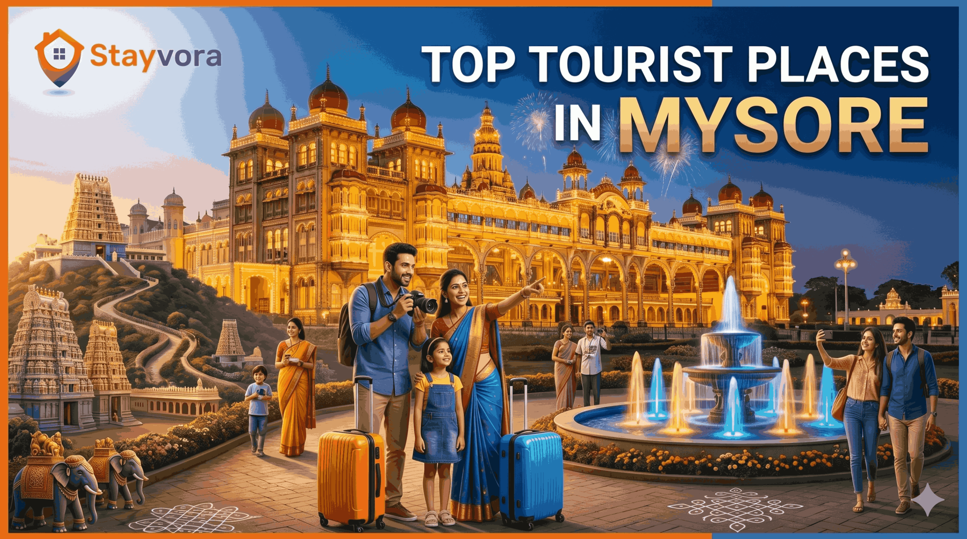 Top Tourist Places in Mysore for Family Trips and Weekend Travel