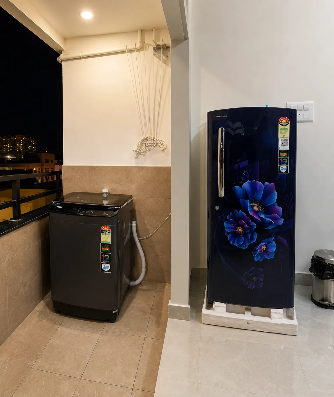Washing Machine and Fridge