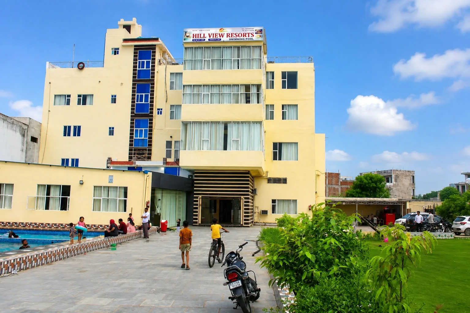 Hill view resort — Jaipur